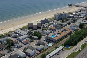 Beau Rivage Motel Aerial Shot