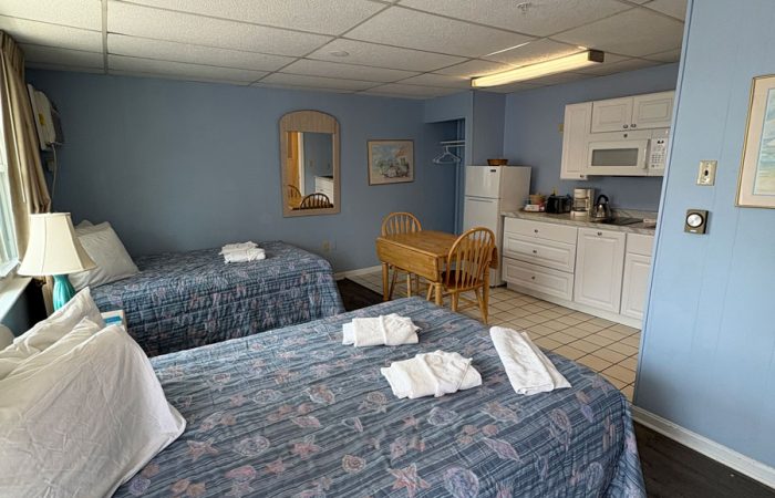 Beachside Kitchenette at the Beau Rivage Motel