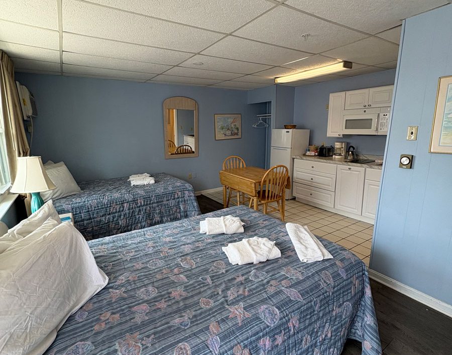 Beachside Kitchenette at the Beau Rivage Motel